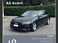 Usata Audi A4 S-Line 136 CV (100 kW) 2024 Nero mito metallizzato Station wagon