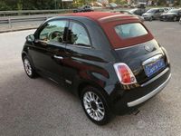 Usata Fiat 500 Lounge 69 CV (50 kW) 2014 Nero Cabrio