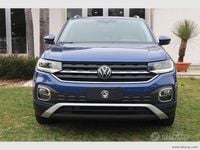 Usata VW T-Cross Advance 110 CV (80 kW) 2022 Blu/azzurro SUV