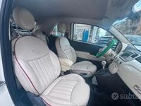 Usata Fiat 500C Rock 69 CV (50 kW) 2010 Bianco Cabrio