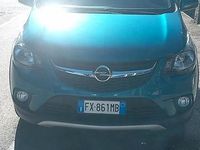 Usata Opel Karl 75 CV (55 kW) 2019 Blu Utilitaria