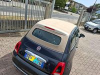 Usata Fiat 500C Lounge 69 CV (50 kW) 2016 Blu/azzurro Cabrio