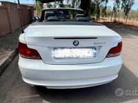 Usata BMW 120 Cabriolet 177 CV (130 kW) 2009 Bianco Cabrio