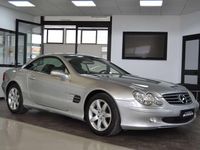 Usata Mercedes SL350 245 CV (180 kW) 2006 Grigio Cabrio