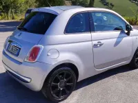 Usata Fiat 500 Sport 101 CV (74 kW) 2009 Argento Cabrio