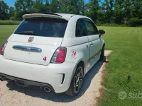 Usata Abarth 500 135 CV (99 kW) 2015 Bianco Utilitaria