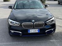 Usata BMW 116 2015 Blu Utilitaria