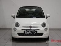Usata Fiat 500C Lounge 69 CV (50 kW) 2018 Bianco Cabrio