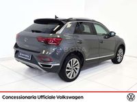 Usata VW T-Roc Style 150 CV (110 kW) 2022 Grigio SUV