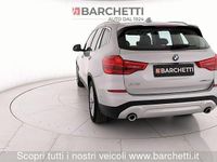 Usata BMW X3 Advantage 190 CV (139 kW) 2021 Argento SUV
