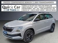 Usata Skoda Karoq SportLine 150 CV (110 kW) 2022 Grigio acciaio SUV