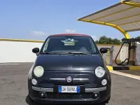 Usata Fiat 500 75 CV (55 kW) 2010 Nero Cabrio
