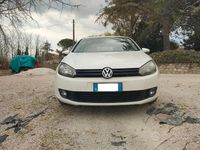 Usata VW Golf VI 102 CV (75 kW) 2011 Bianco Utilitaria