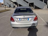 Usata Mercedes C220 170 CV (125 kW) 2014 Grigio Berlina
