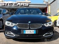 Usata BMW 420 Comfort Edition 184 CV (135 kW) 2014 Blu Cabrio