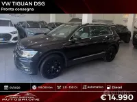 Usata VW Tiguan 150 CV (110 kW) 2020 Nero SUV