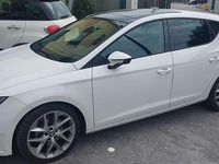 Usata Seat Leon FR 150 CV (110 kW) 2015 Bianco Berlina