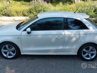 Usata Audi A1 Attraction 105 CV (77 kW) 2010 Bianco Berlina