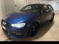 Usata Audi A3 Ambition 150 CV (110 kW) 2017 Blu/azzurro Berlina