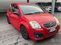 Usata Citroën C2 VTR Sport 73 CV (53 kW) 2009 Rosso Utilitaria