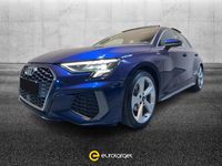Usata Audi A3 e-tron S-Line 150 CV (110 kW) 2023 Blu metallizzato Utilitaria