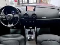 Usata Audi A3 Sport 116 CV (85 kW) 2017 Bianco Berlina