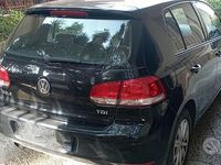 Usata VW Golf VI 105 CV (77 kW) 2011 Nero Utilitaria
