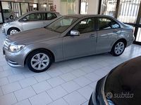 Usata Mercedes C200 Elegance 136 CV (100 kW) 2011 Grigio Berlina