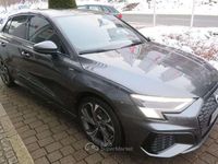 Usata Audi A3 S-Line 150 CV (110 kW) 2021 Grigio Berlina