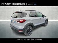 Usata Ford Ecosport Active 125 CV (91 kW) 2022 Grigio chiaro SUV