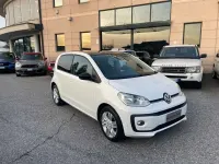 Usata VW up! Highline 75 CV (55 kW) 2016 Bianco Utilitaria