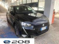 Usata Peugeot e-208 Allure 56 kW (77 CV) 2020 Nero Utilitaria