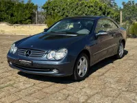 Usata Mercedes CLK320 Elegance 218 CV (160 kW) 2002 Blu Coupé