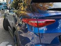 Usata Alfa Romeo Stelvio Executive 209 CV (153 kW) 2017 Blu/azzurro SUV