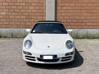 Usata Porsche 911 Carrera 4S Cabriolet 355 CV (261 kW) 2007 Bianco Cabrio