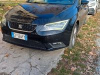 Usata Seat Leon Style 105 CV (77 kW) 2013 Nero Berlina