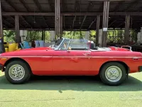 Usata MG B 84 CV (61 kW) 1970 Rosso Cabrio