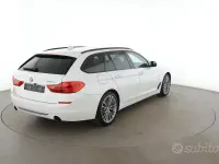 Usata BMW 520 Sport Line 190 CV (139 kW) 2018 Bianco Station wagon