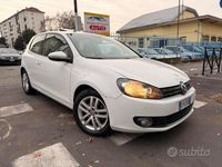 Usata VW Golf VI Highline 122 CV (89 kW) 2009 Bianco Utilitaria