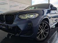 Usata BMW X4 M Sport 190 CV (139 kW) 2021 Phytonic blue metallizzato SUV
