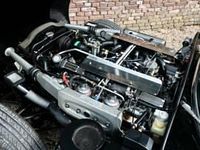 Usata Jaguar E-Type 268 CV (197 kW) 1974 Nero Cabrio