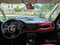 Usata Fiat 500L Easy 85 CV (62 kW) 2012 Rosso Monovolume