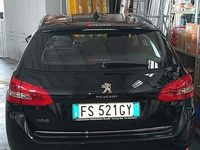 Usata Peugeot 308 SW 131 CV (96 kW) 2018 Nero Station wagon
