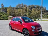 Usata Fiat 500S 95 CV (69 kW) 2014 Rosso Cabrio