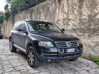 Usata VW Touareg 224 CV (164 kW) 2006 Nero SUV