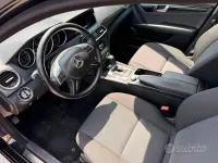 Usata Mercedes C220 Avantgarde 170 CV (125 kW) 2013 Nero Station wagon