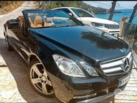 Usata Mercedes E250 170 CV (125 kW) 2011 Nero Cabrio