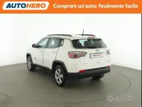 Usata Jeep Compass Longitude 140 CV (102 kW) 2018 Bianco SUV
