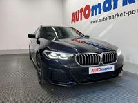 Usata BMW 520 M Sport 190 CV (139 kW) 2020 Blu/azzurro Station wagon