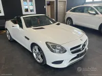 Usata Mercedes SLC250 204 CV (150 kW) 2017 Bianco Cabrio